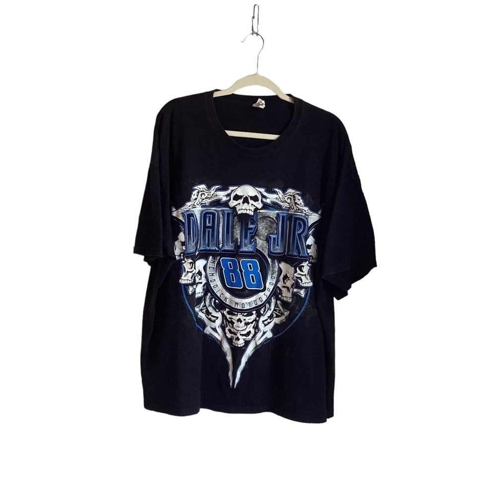 Keya USA Men’s Dale Earnhardt Junior Black Short Sleeved Tee.  Size 2XL